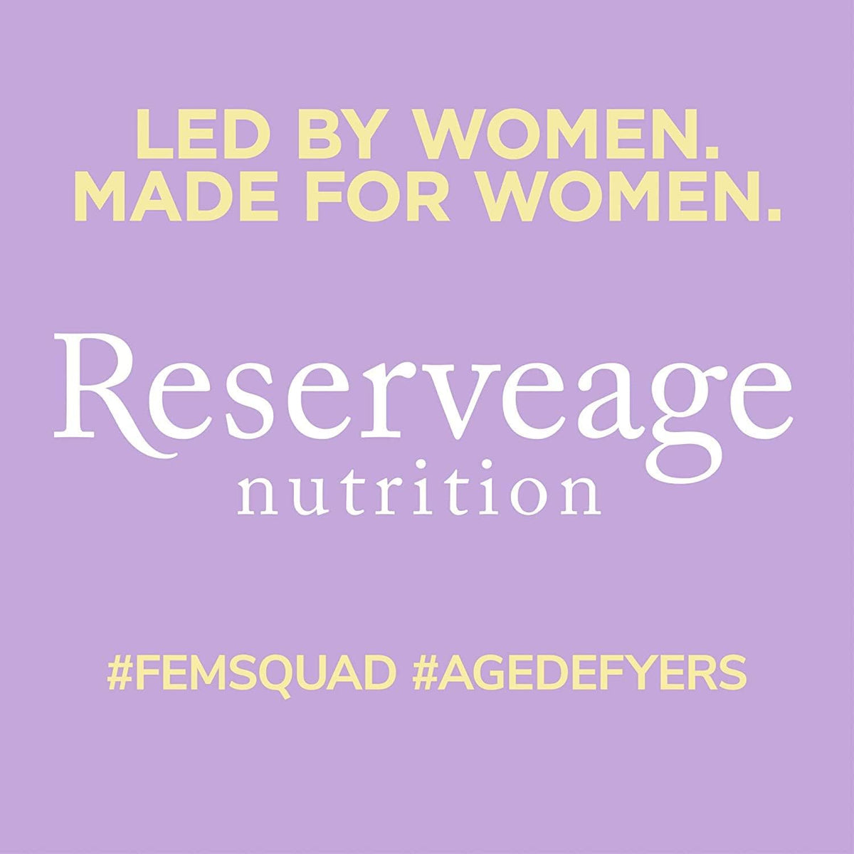 Reserveage Resveratrol 500mg with Pterostilbene | Anti-Aging Supplement