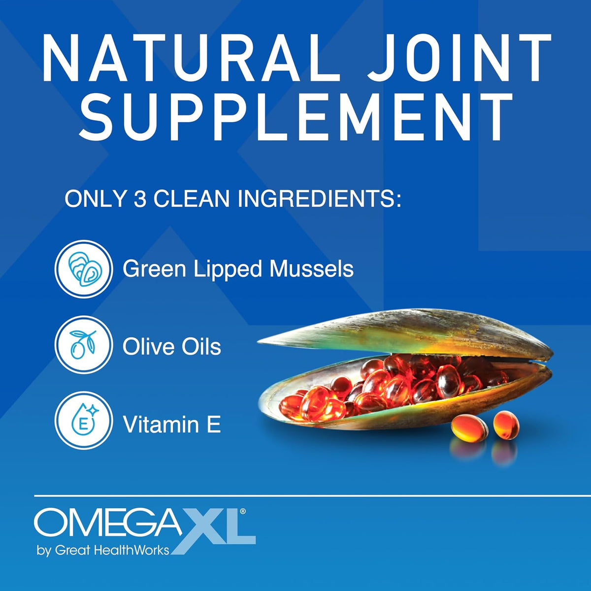 Omega XL Joint Supplement | Green-Lipped Mussel Extract | 300 Capsules