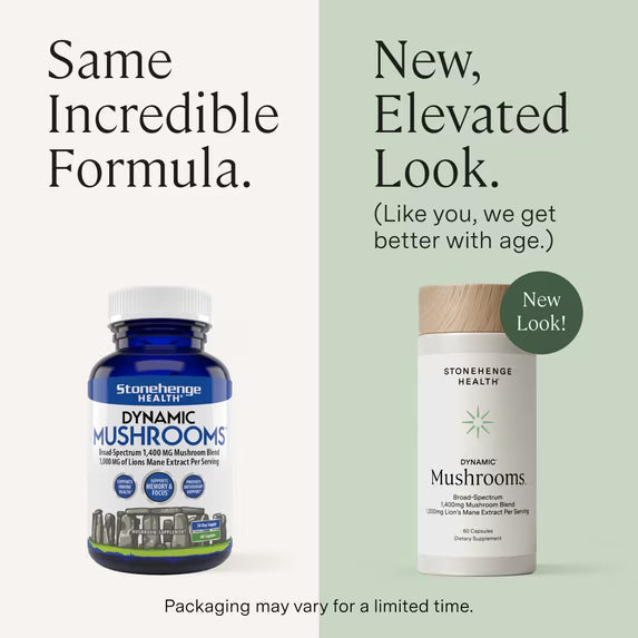 Stonehenge Health Dynamic Mushroom Complex - 60 Veggie Capsules