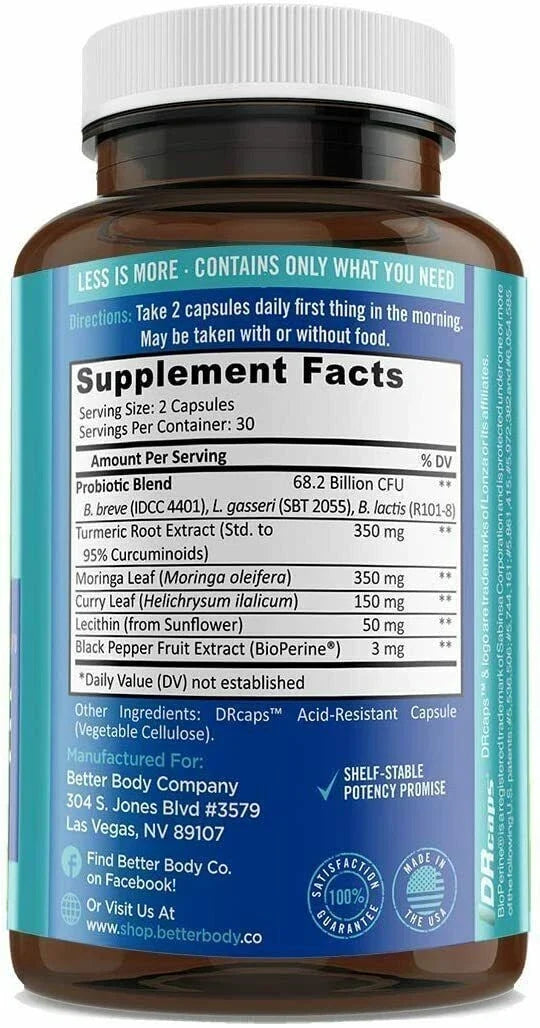 Provitalize | 100% Natural Probiotic & Menopause Supplement for Women – 60 DRcaps™