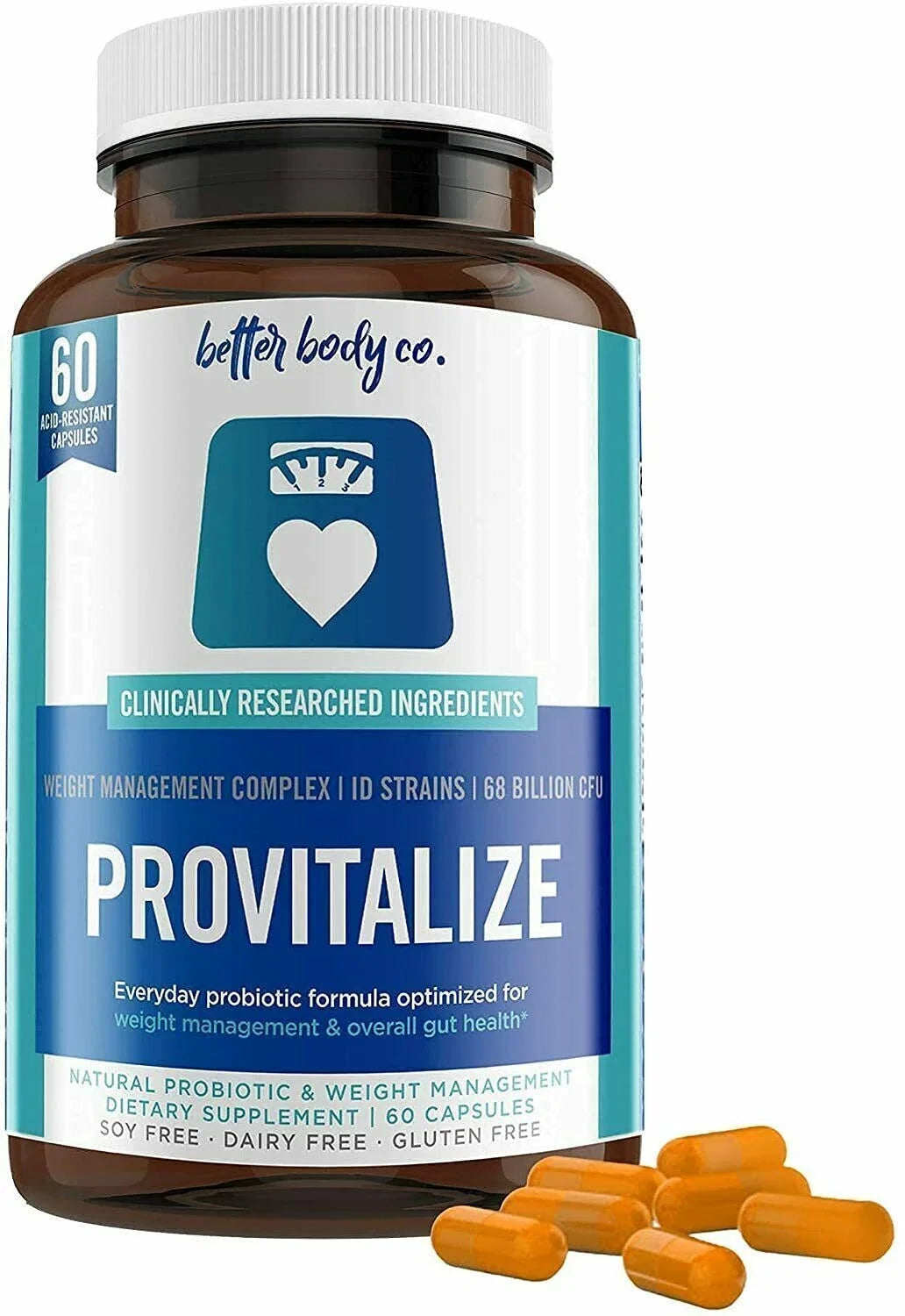Provitalize | 100% Natural Probiotic & Menopause Supplement for Women – 60 DRcaps™
