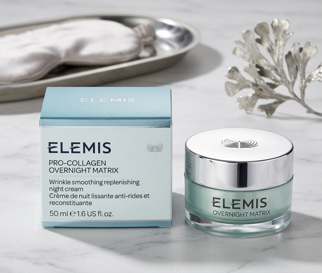 ELEMIS Pro-Collagen Overnight Matrix – Wrinkle Smoothing & Replenishing Night Cream (50ml / 1.6 fl. oz.)