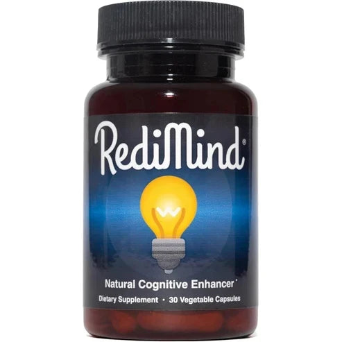RediMind Natural Cognitive Enhancer | Focus, Memory & Brain Health - 30 Caps