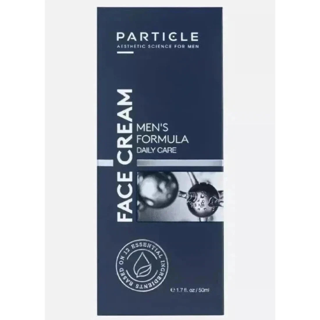 Particle 6-in-1 Anti-Aging Face Cream for Men - Fights Wrinkles, Eye Bags & Dark Spots - 1.7 oz / 50 ml - New