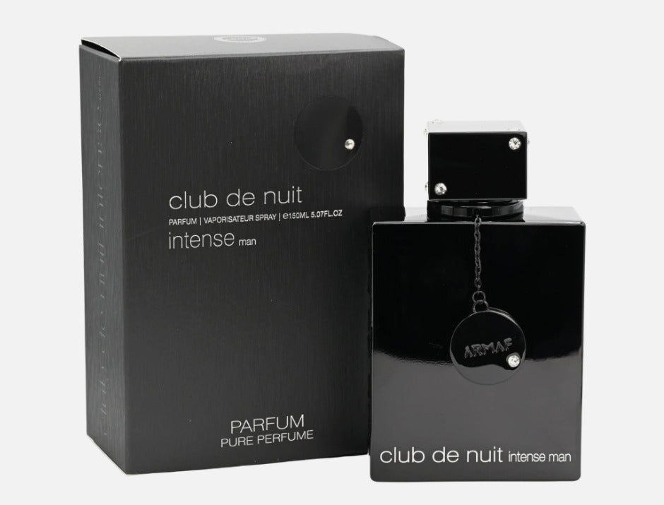 Armaf Club De Nuit Intense Man Pure Parfum – 150ml (5.07 fl. oz.) Long-Lasting Citrus & Smoky Woody Fragrance