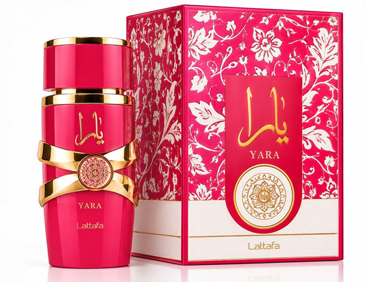 Lattafa Yara Lattafa Pink Gold Eau De Parfum – 100ml (3.4 fl. oz.) Long-Lasting Sweet Berry & Floral Fragrance For Women